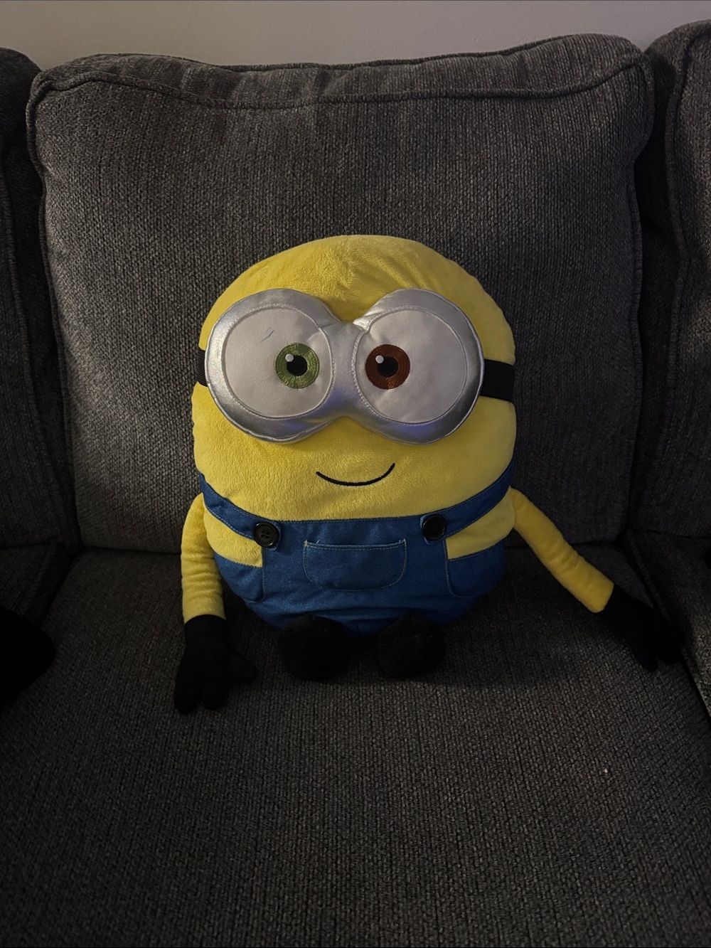 Plush Minion Character Pillow